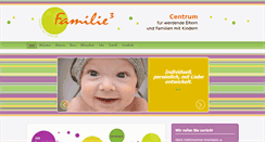 Desktop Screenshot of familiehochdrei.de